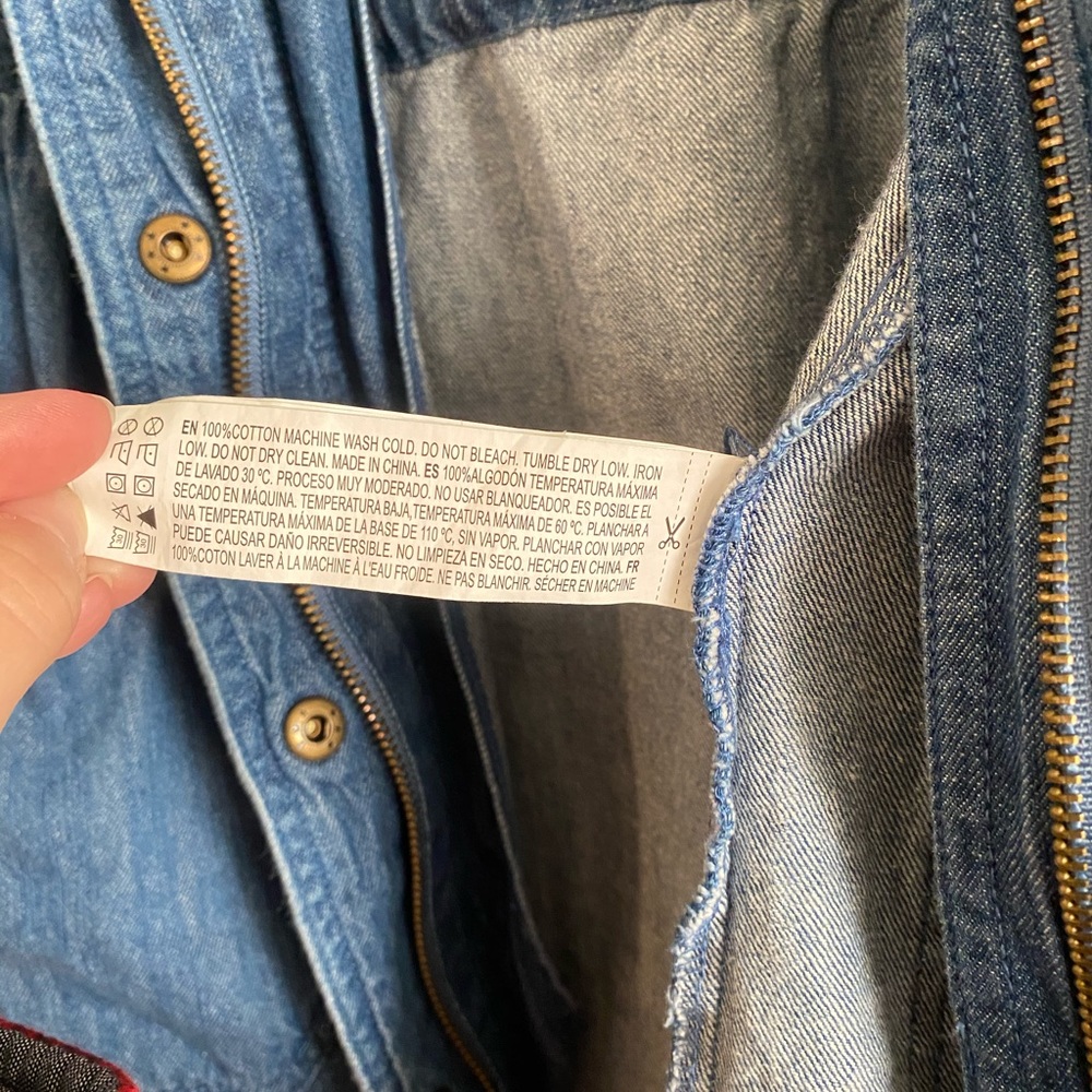 Forever 21 denim utility jacket - Picture 7 of 8